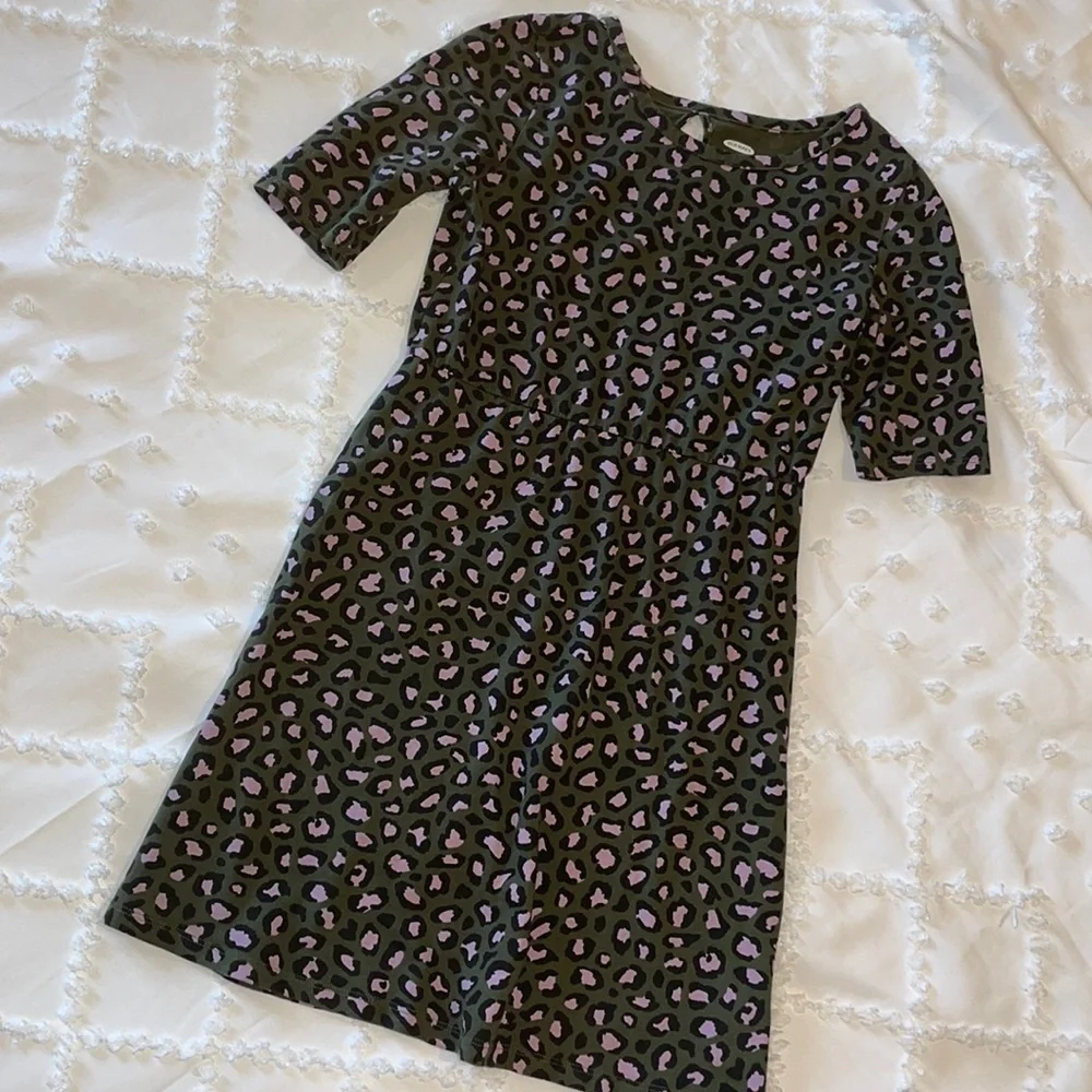 Old Navy Leopard Girls Dress